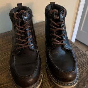 Brown mens boots